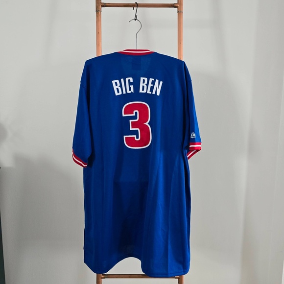 Detroit Pistons (Big Ben Wallace) Shooting Shirt NBA - NWT *DEADSTOCK* - Picture 8 of 10